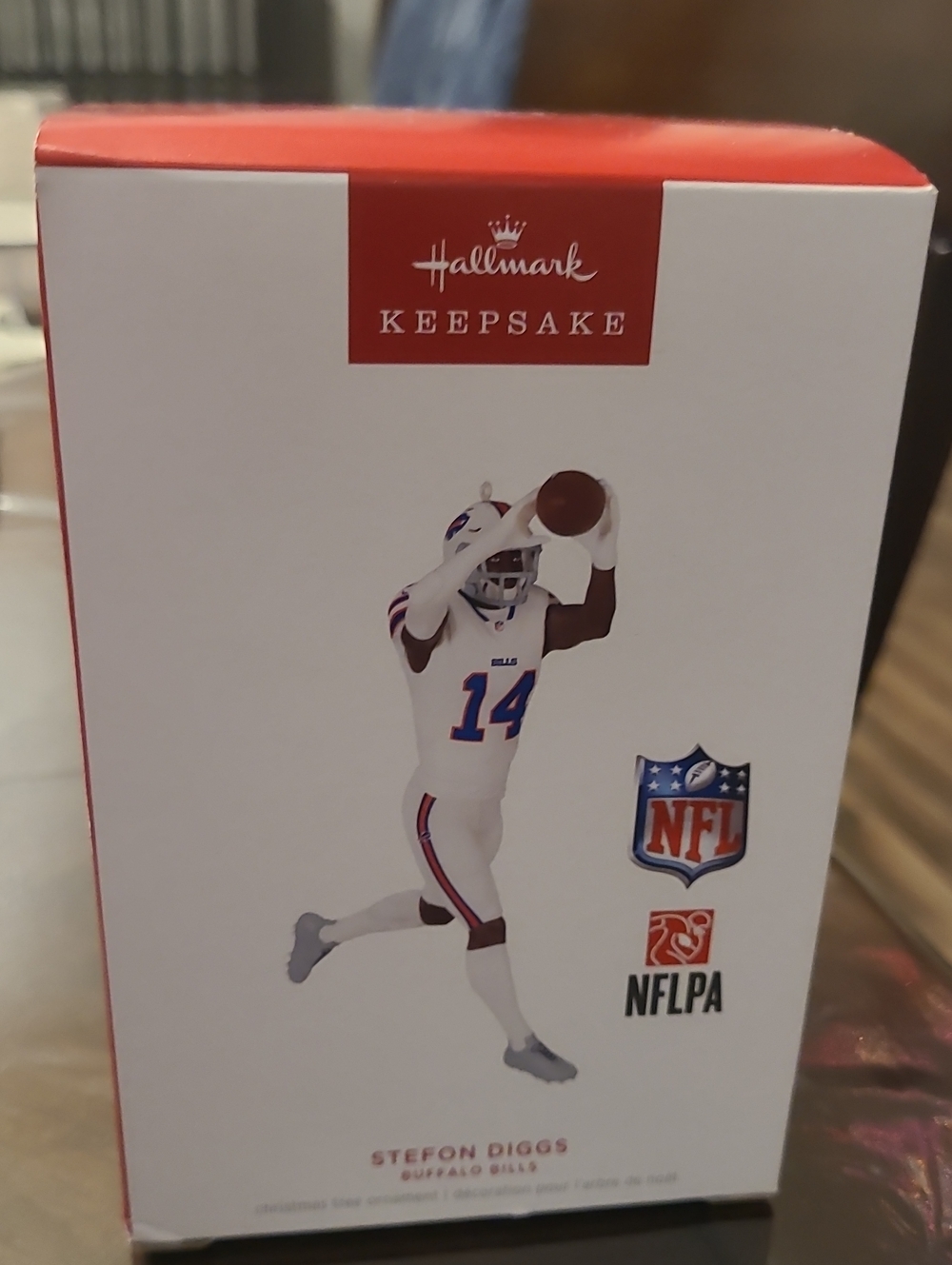 New In Box Stefon Diggs Hallmark Keepsake Ornament